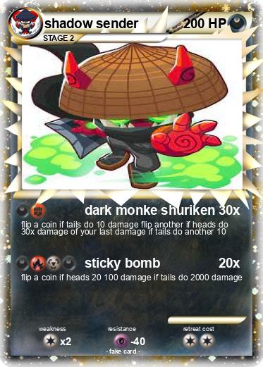 Pokemon shadow sender