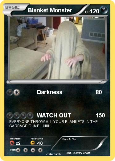 Pokemon Blanket Monster