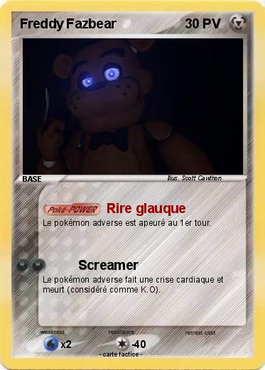 Pokemon Freddy Fazbear