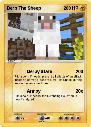 Pokemon Derp The Sheep