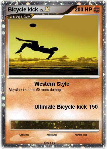 Pokemon Bicycle kick