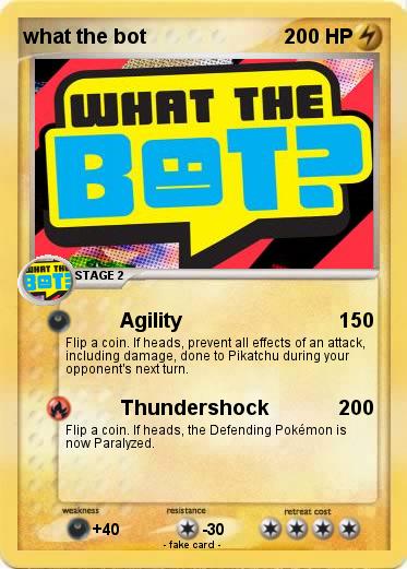 Pokemon what the bot