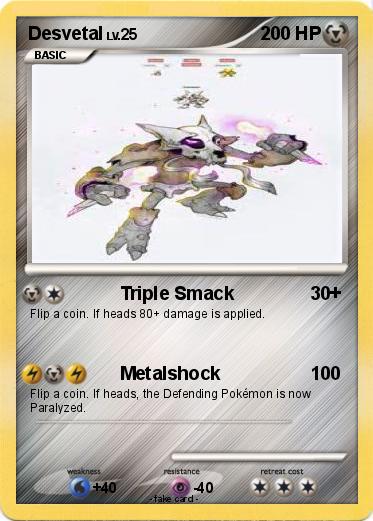 Pokemon Desvetal