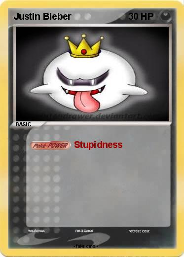 Pokemon Justin Bieber