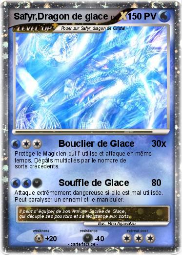 Pokemon Safyr,Dragon de glace