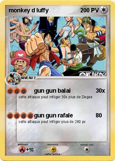 Pokemon monkey d luffy
