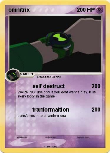 Pokemon omnitrix
