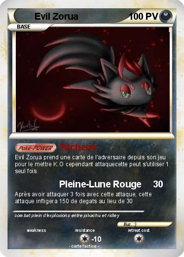Pokemon Evil Zorua