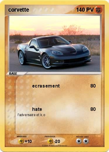 Pokemon corvette