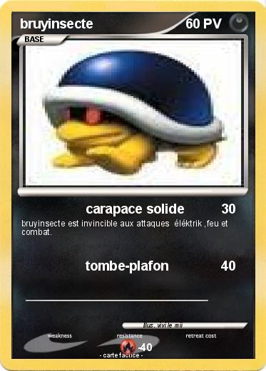 Pokemon bruyinsecte