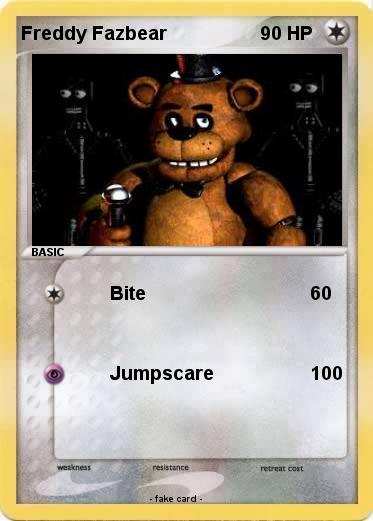 Pokemon Freddy Fazbear
