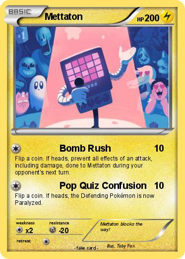 Pokemon Mettaton