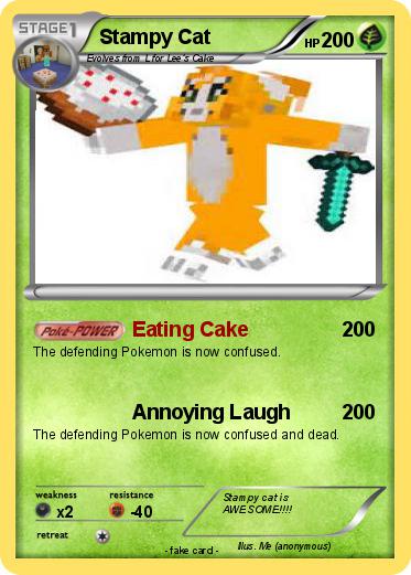 Pokemon Stampy Cat