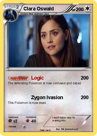 Pokemon Clara Oswald