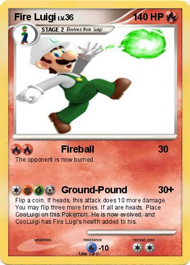 Pokemon Fire Luigi