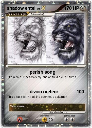 Pokemon shadow entei