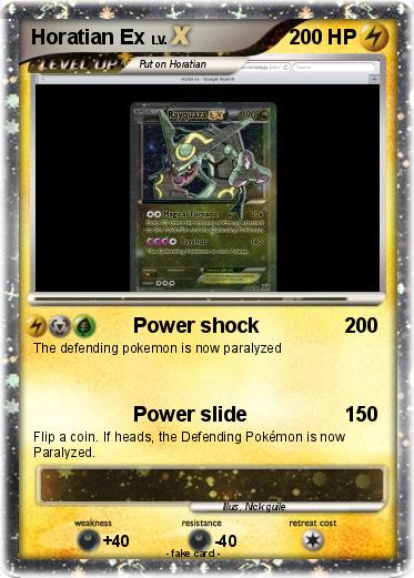 Pokemon Horatian Ex