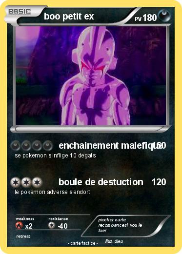 Pokemon boo petit ex