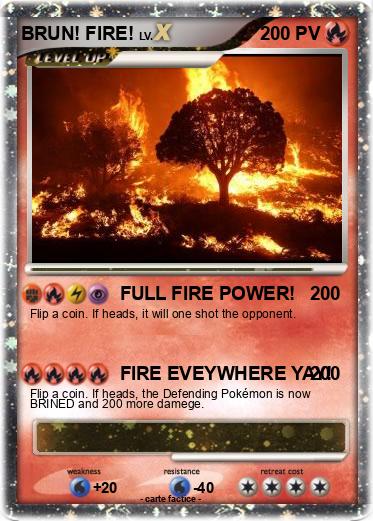 Pokemon BRUN! FIRE!