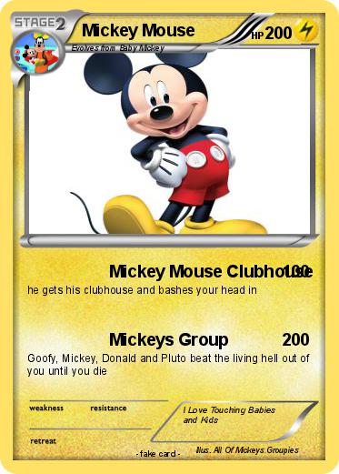 Pokemon Mickey Mouse