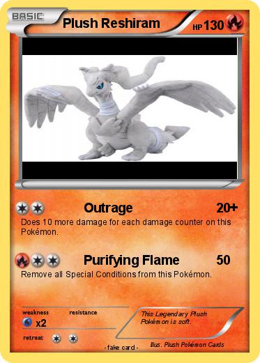 Pokemon Plush Reshiram