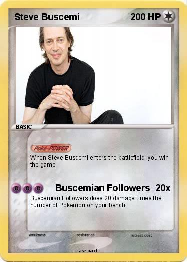 Pokemon Steve Buscemi