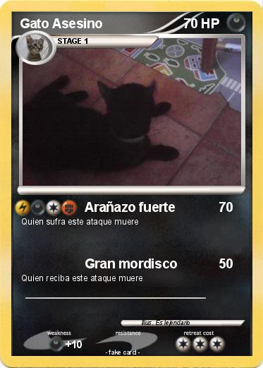 Pokemon Gato Asesino