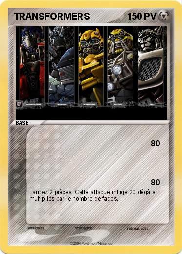 Pokemon TRANSFORMERS