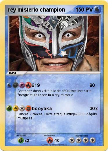 Pokemon rey misterio champion