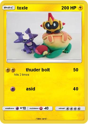 Pokemon toxle