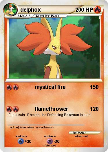 Pokemon delphox