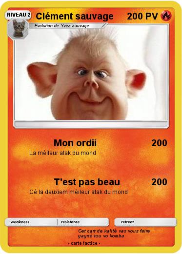 Pokemon Clément sauvage