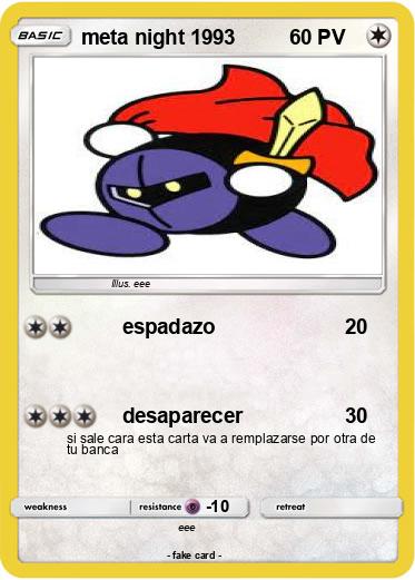 Pokemon meta night 1993