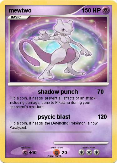 Pokemon mewtwo