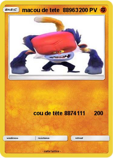 Pokemon macou de tete  88963