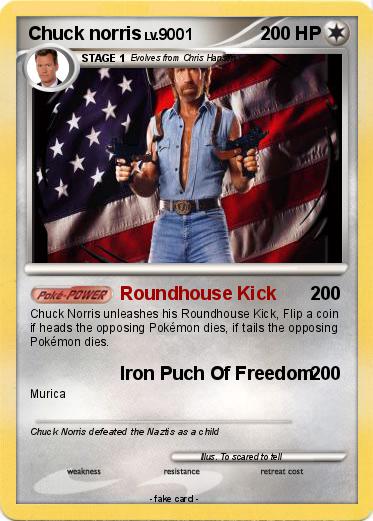 Pokemon Chuck norris