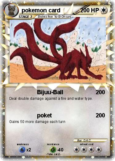 Pokemon pokemon card