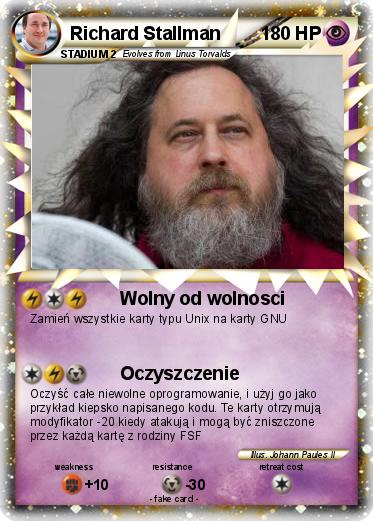 Pokemon Richard Stallman