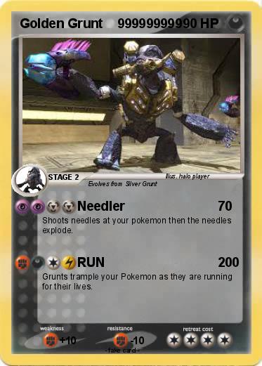 Pokemon Golden Grunt    999999999