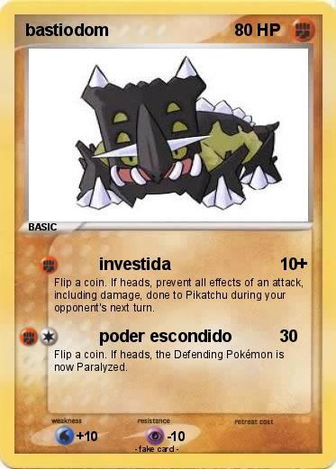 Pokemon bastiodom