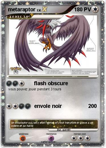 Pokemon metaraptor