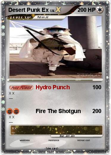 Pokemon Desert Punk Ex