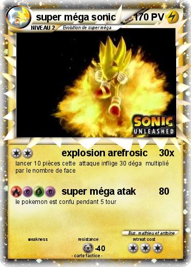 Pokemon super méga sonic