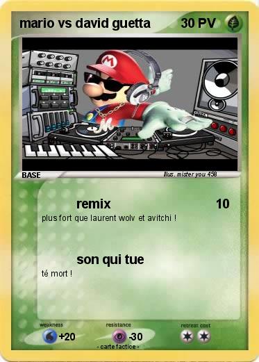 Pokemon mario vs david guetta