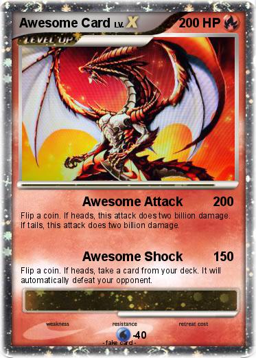 Pokemon Awesome Card