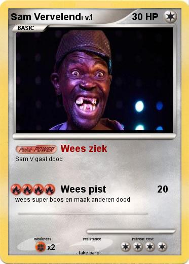 Pokemon Sam Vervelend