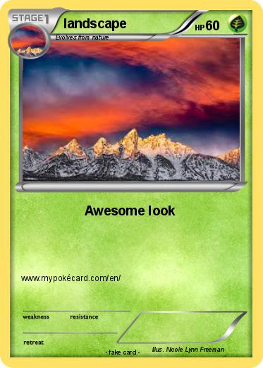 Pokemon landscape