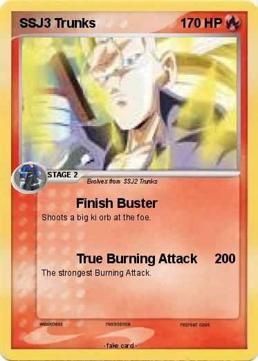 Pokemon SSJ3 Trunks