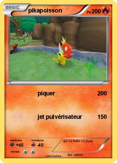 Pokemon pikapoisson