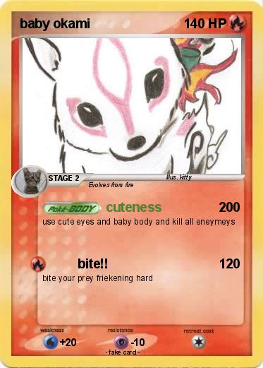 Pokemon baby okami